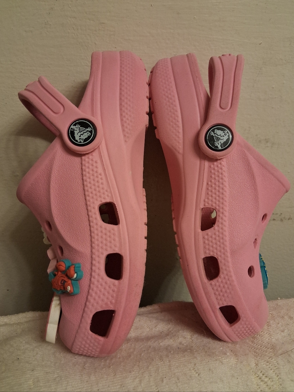 Crocs Kids' Classic Clog - Pink Size C 11 - Picture 13 of 16